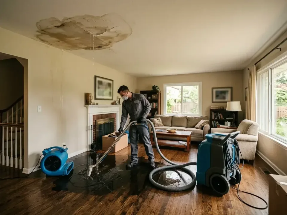 attic-pipe-burst-ceiling-drip-008 — frequently asked questions, Water Damage Restoration & Carpet Care in Chaffee, MO